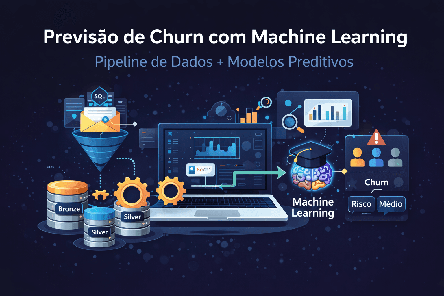 Previsão de Churn com Machine Learning
